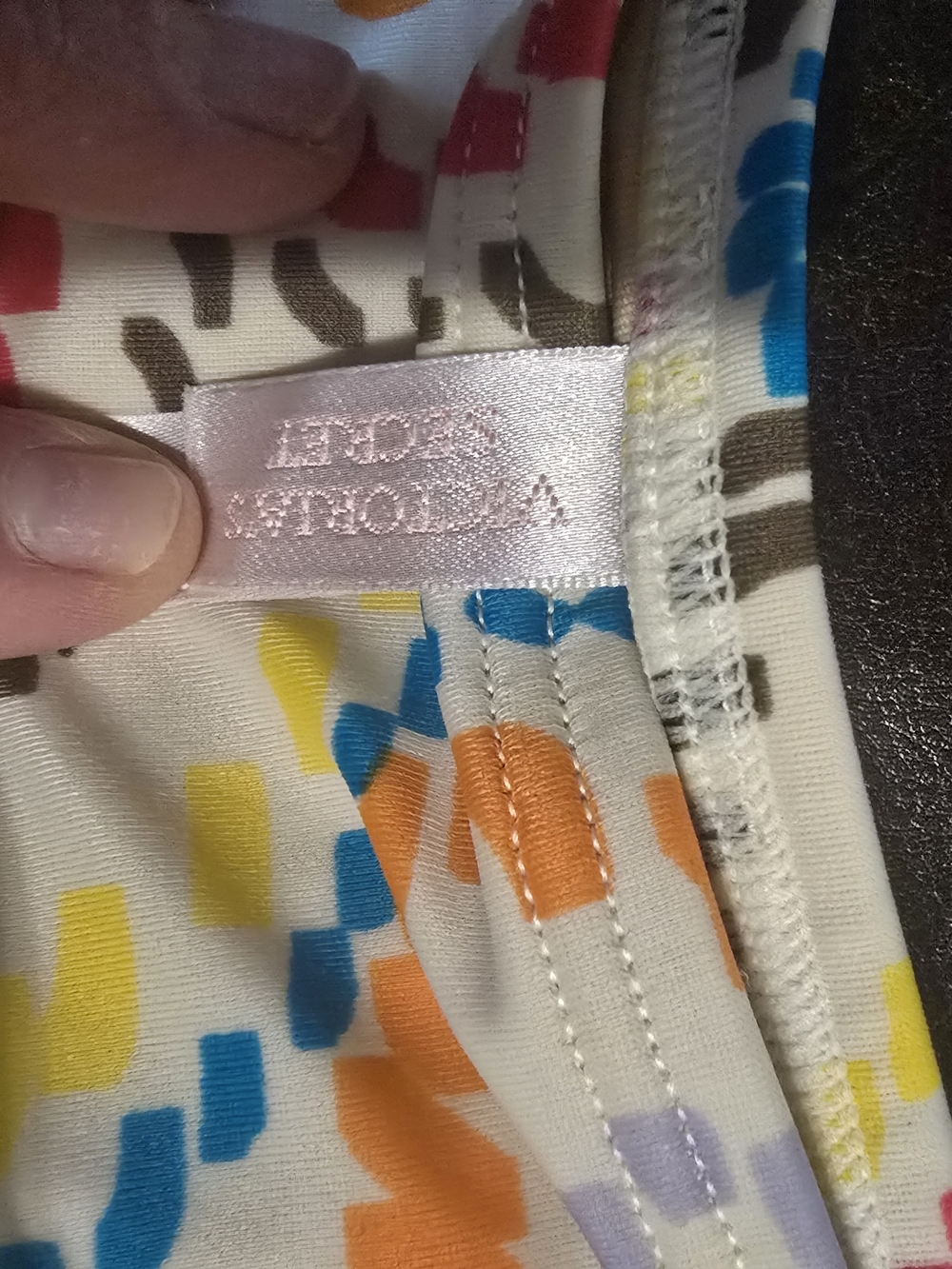 Victoria Secret Colorful Patterned Two-Piece Bikini - Picture 2 of 3